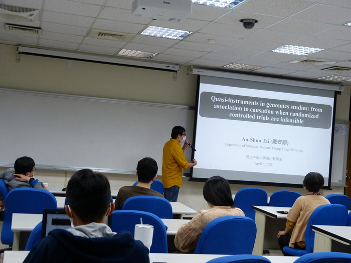112/04/06 Quasi-instruments for causal mediation  analysis相簿圖片