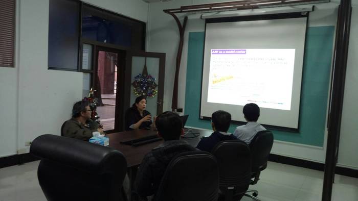 2017.12.20 Assistant Professor Liao Zixian: Smart Delivery to Tumor Microenvironment for Virotherap-Academic Communication Series SpeechImage