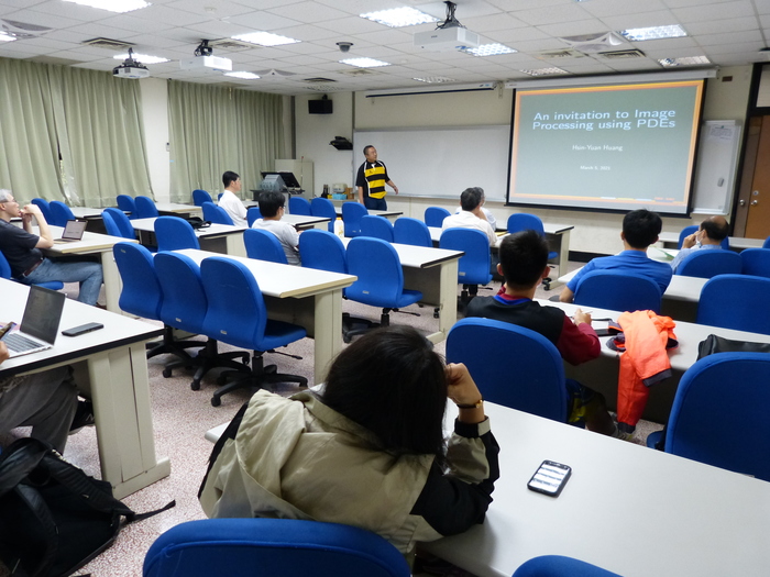 2021/03/05 An introduction to Image Processing using PDEs相簿圖片