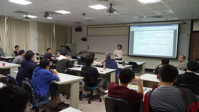 2018.03.21 Professor Yingmei Guo of the Department of Mathematics A Two-stage Financial Network Model-Academic Communication Series SpeechImage